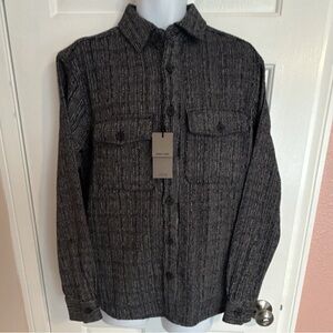 Men's Black Wool Jacket